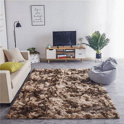 Dywan Ombre Shaggy Strado 160x230 OmbreCoffee Brązowy Brązowy - zdjęcie 6