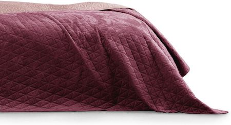 AmeliaHome Narzuta velvetowa Laila 200x220 FIOLET RÓŻ