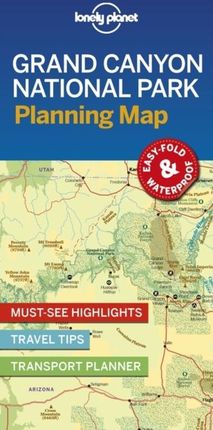 Lonely Planet Grand Canyon National Park Planning Map Lonely Planet