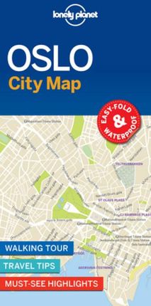 Lonely Planet Oslo City Map Lonely Planet