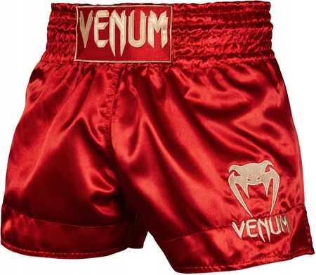 Spodenki Muay Thai Venum Classic Shorts Czerwone 