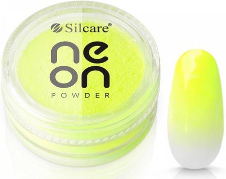 Silcare Efekt Dymu Neon Powder Lime 3G