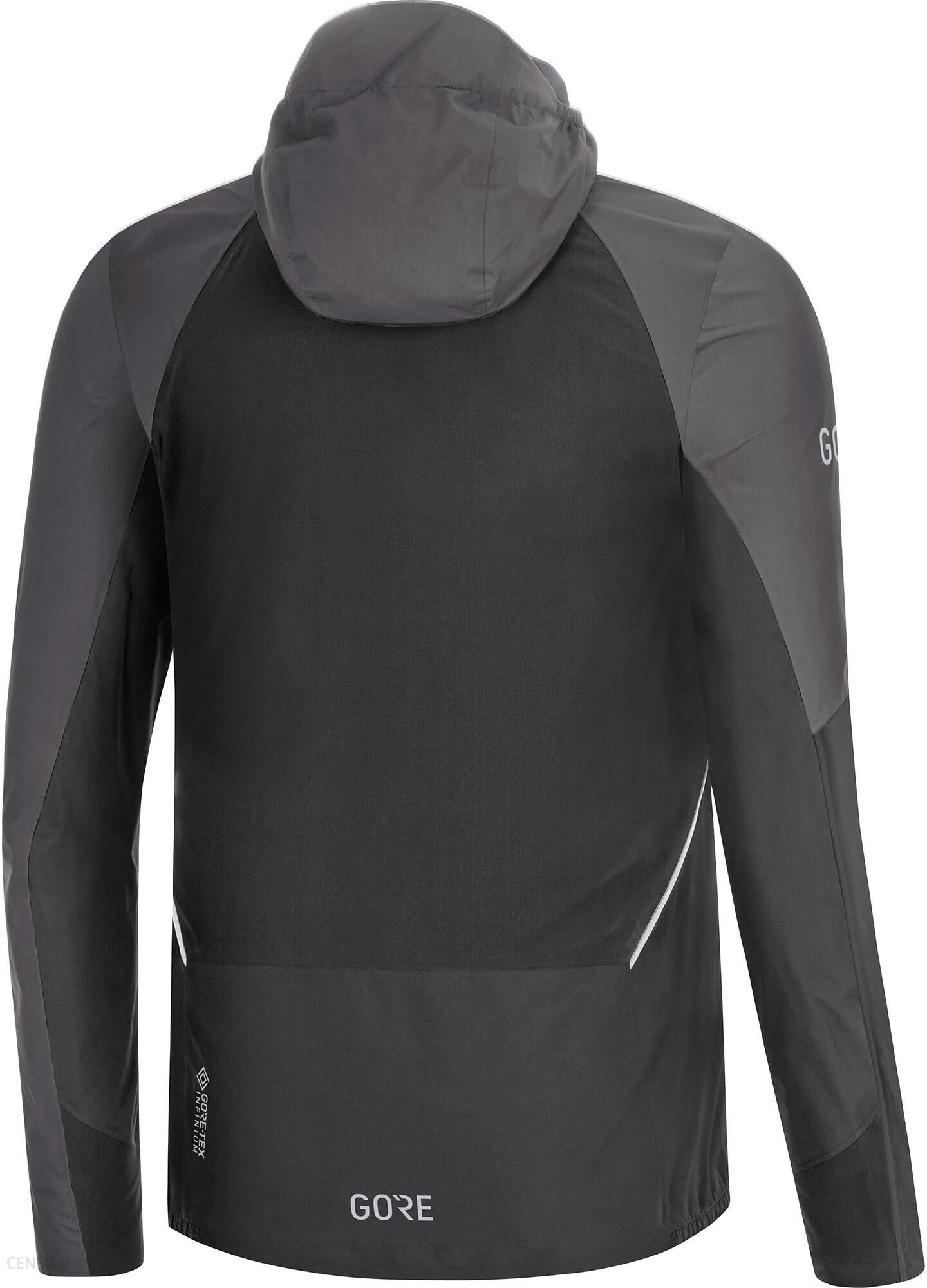 Gore Wear R7 Partial Gore-Tex Infinium Z Kapturem Mężczyźni Black Terra Grey