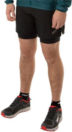 Inov-8 Race Elite 7" Shortczarne (000758-Bkrd-01) Czarny 