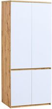 Zdjęcie ARCA Szafa 80 Biel arktyczna dąb wotan AR1 - Podkowa Leśna