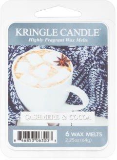 Kringle Candle Cashmere & Cocoa 64 g wosk zapachowy wosk zapachowy
