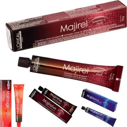 L'Oreal Professionnel MAJIREL FARBA KRYJĄCA SIWE WŁOSY PEŁNA PALETA 50ML Majirel 7.23 blond opalizującozłocisty