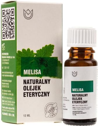 Naturalny olejek eteryczny 12ml MELISA