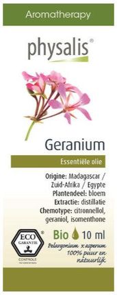 Olejek eteryczny geranium pelargonia eko 10ml