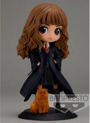 Harry Potter Q Posket Mini Figure Hermione Granger with Crookshanks 14 cm
