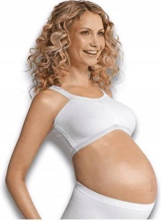 Carriwell Biustonosz Ciążowy Comfort Bra Biały XL