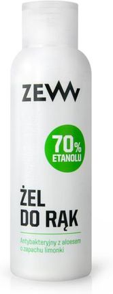 Zew For Men Żel Antybakteryjny Z Aloesem Zawiera 70% Etanolu 100 Ml