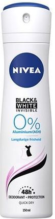 Nivea Women Black&White Dezodorant W Sprayu 150 Ml