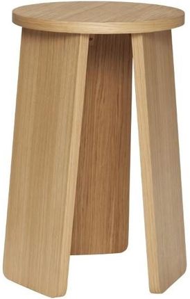 Hübsch Naturalny stołek z drewna dębowego 55 cm Hübsch