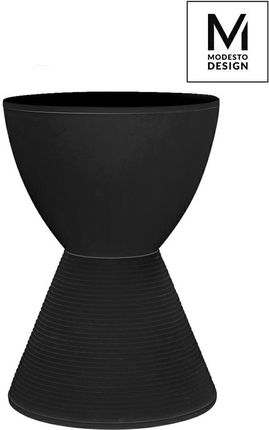 Modesto Design MODESTO stołek TAMBURO czarny polipropylen