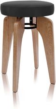 Meble Stelmach Taboret Kosmo dąb Focus20 black Meble Stelmach