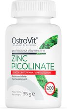 Zdjęcie OstroVit Zinc Picolinate 200 tabs - Lubań