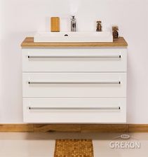 Zdjęcie Gante Szafka Wisząca Z Umywalką 80 39 3 Liv Seria Fokus B - Pruszków