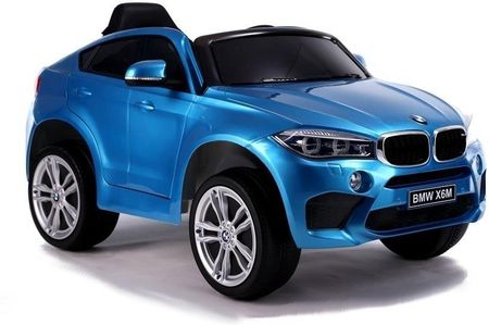 Lean Toys Auto na Akumulator BMW X6 Niebieskie Lakierowane