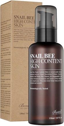 Benton Snail Bee High Content Skin Tonik Do Twarzy 150Ml