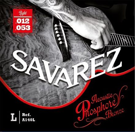 Savarez Sa A140L (12-53) Struny Do Gitary Akustycznej Phosphor Bronze Light