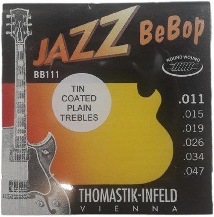 Thomastik Jazz Bebop Bb111T Struny Do Git Elektrycznej 11-47