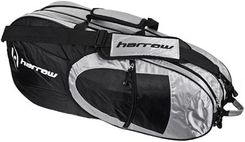 Harrow Racket Bag 6R Black Silver - Torby do squasha