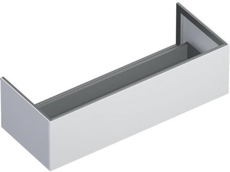 Catalano Horizon szafka komoda łazienkowa pod blat 125 cm wisząca biały matowy aluminium 5M12550BM