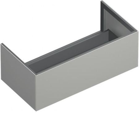 Catalano Horizon szafka komoda łazienkowa pod blat 100 cm wisząca szary cement matowy aluminium 5M10050CS