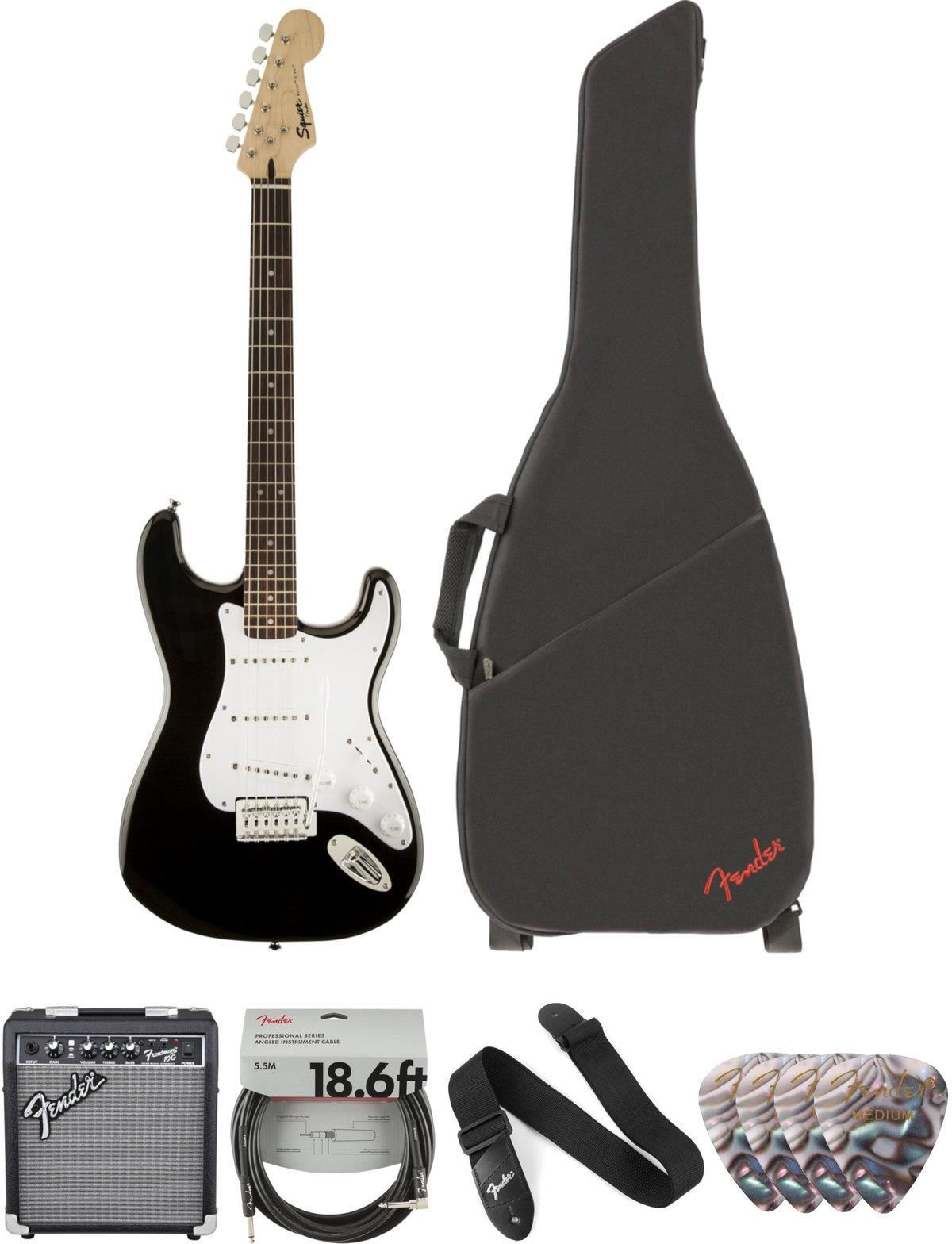 Fender Squier Bullet Stratocaster Tremolo Il Black Deluxe