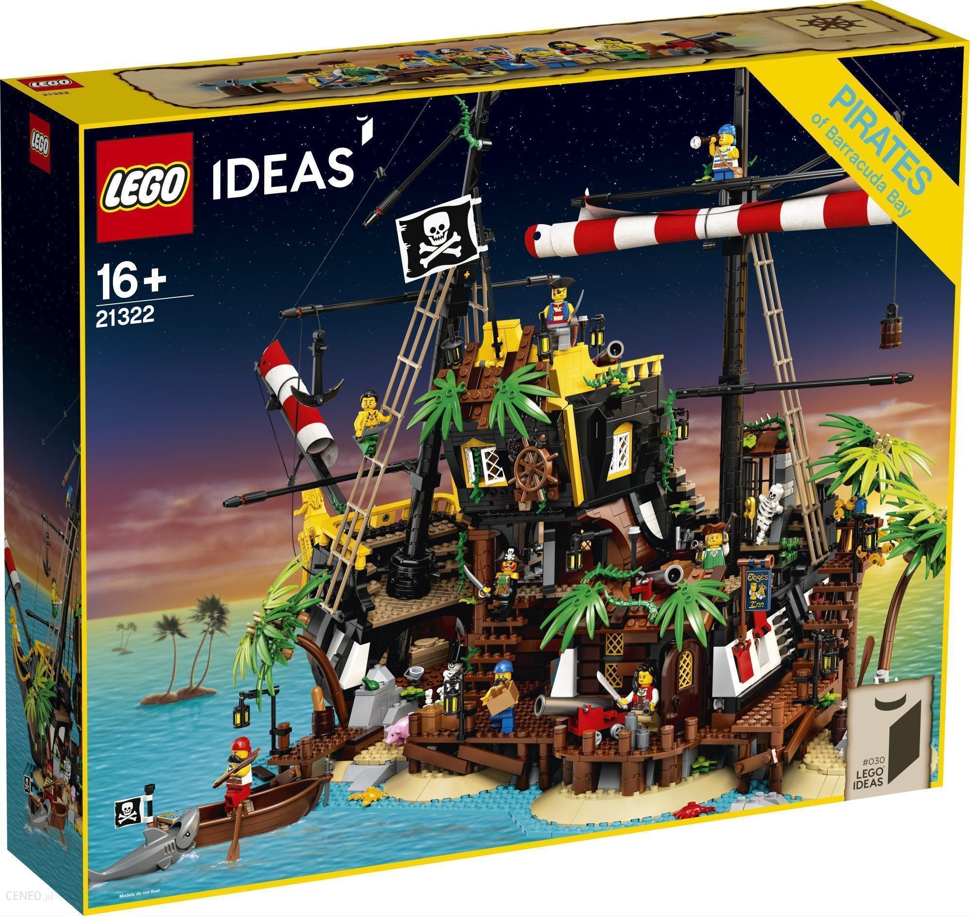 LEGO Ideas 21322 Piraci Zatoki ceny i opinie -