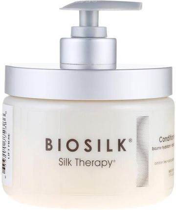 BioSilk Silk Therapy Odżywczy balsam do włosów po trwałej ondulacji Conditioning Balm 739ml