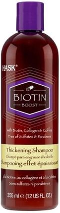 Hask Biotin Boost Zagęszczający Szampon 355 ml