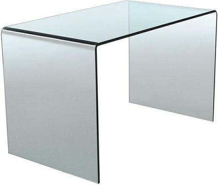 INVICTA biurko szklane FANTOME transparentne - szkło 20 mm.
