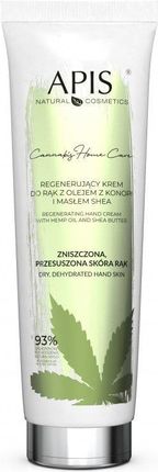 apis professional Apis Regenerujący Krem do Rak z Olejem z Konopi 100 ml