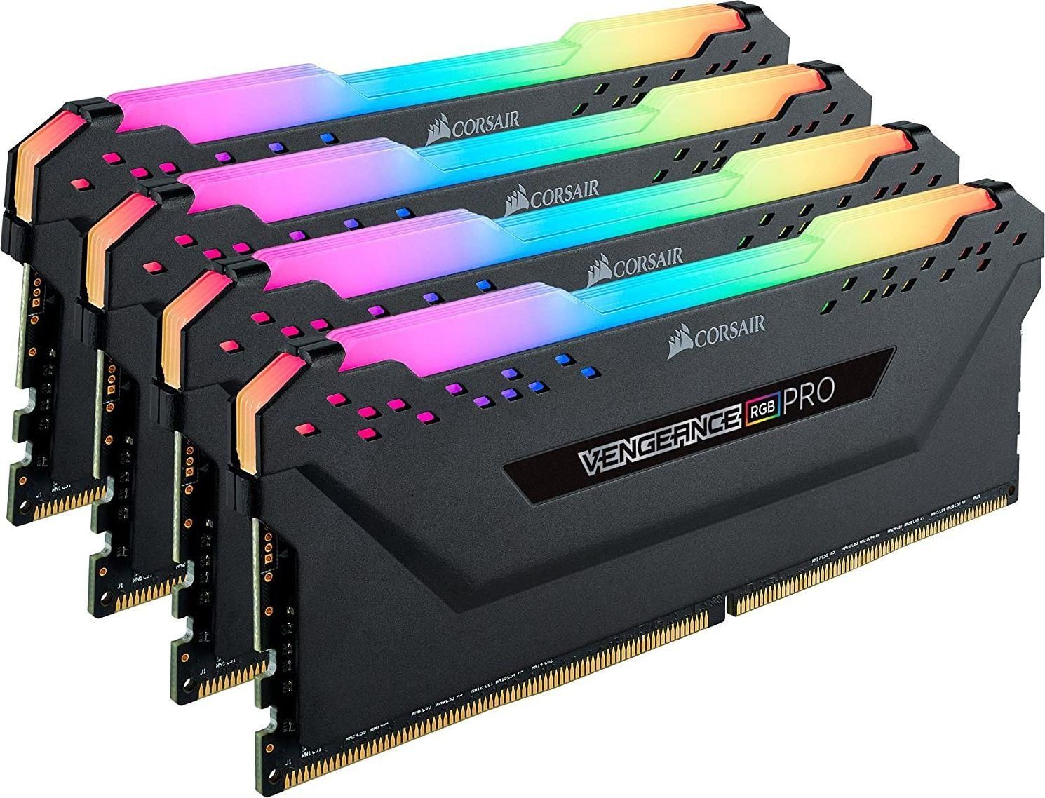 Corsair Vengeance RGB PRO 128GB DDR4 3600MHz CL18 (CMW128GX4M4D3600C18 ...