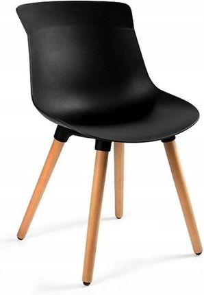 Krzesło biurowe Easy M nowoczesne czarne