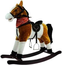 Zdjęcie Leantoys Koń Na Biegunach 74Cm Jasny Brąz - Nowe Brzesko