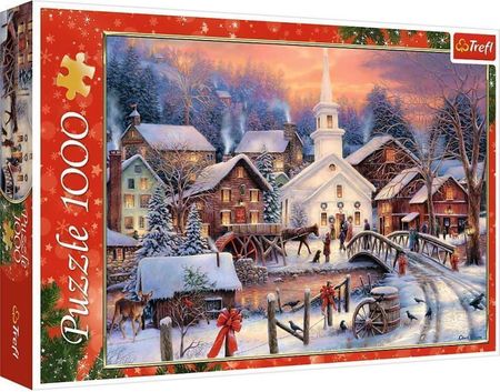 Trefl Puzzle 1000el. Białe Święta 10602