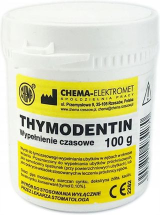 Chema Thymodentin 100G Wypełnienie Tymczasowe Fleczer