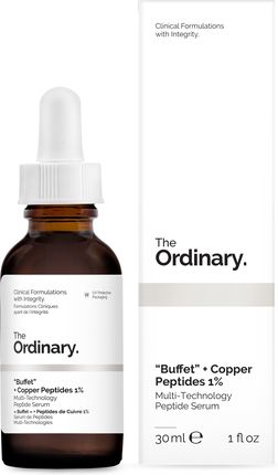The Ordinary Buffet + Copper Peptides 1% Serum Do Twarzy Z Peptydami Miedzi 30 ml
