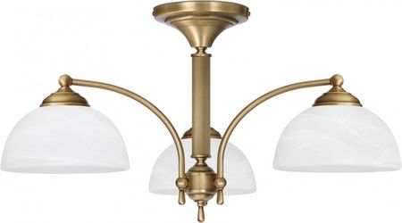 Mn Interiors Niski Żyrandol Mosiężny Vks3 (Mnvks3)