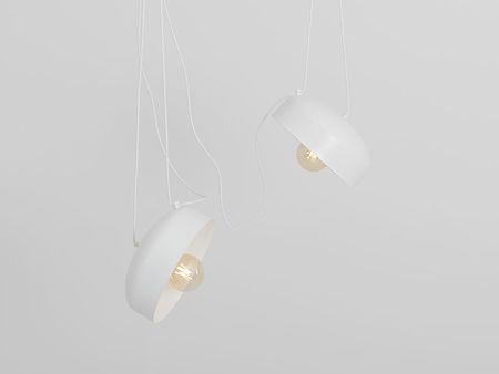 Customform Lampa Wisząca Popo Flat L 2 Biały (Lp011Popofll201)