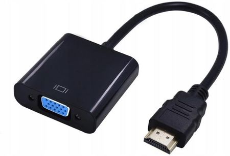 ADAPTER Konwerter z HDMI do VGA kabel DSUB monitor 