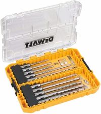 Zdjęcie DeWalt Zestaw Tough Case TSTAK Extreme SDS-Plus 5-12mm 10szt. (DT70753QZ) - Żuromin