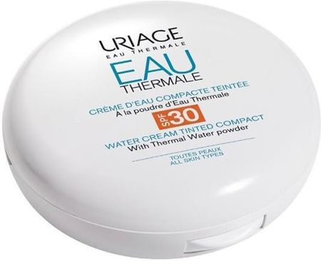 Uriage Kremowy Podkład Z Wodą Termalną Do Twarzy Eau Thermale Water Tinted Cream Compact Spf30 10 g