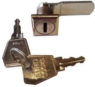 Malow Zamek Euro-Locks C102 do szaf socjalnych Sum ST, zamek krzywkowy front kwadrat