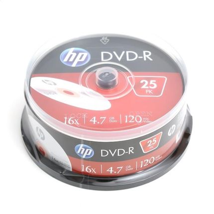 Hp Dvd-R 4.7Gb 16X Cake*25 13056