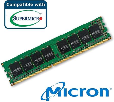 Pamięć RAM Micron 1x 32GB ECC Registered DDR4 2Rx4 3200MHz PC4-25600 RDIMM (MTA36ASF4G72PZ-3G2)