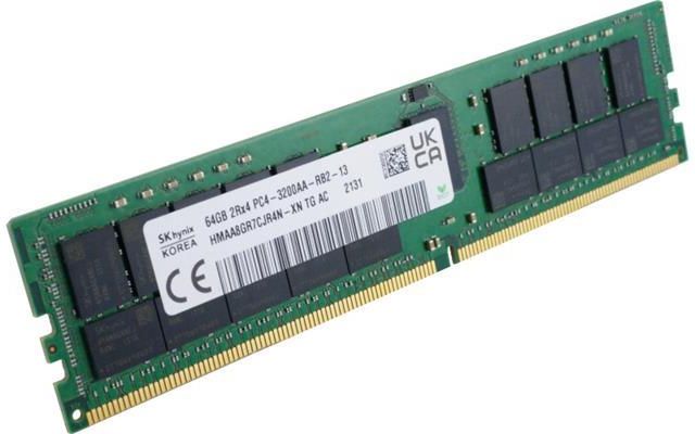 Pamięć RAM Hynix 1x 64GB ECC Registered DDR4 2Rx4 3200MHz